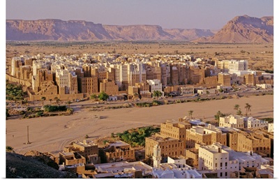 Yemen, South Yemen, Wadi Hadhramawt, Shibam town