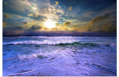 Sunrise Seascape Photography Blue Sea
