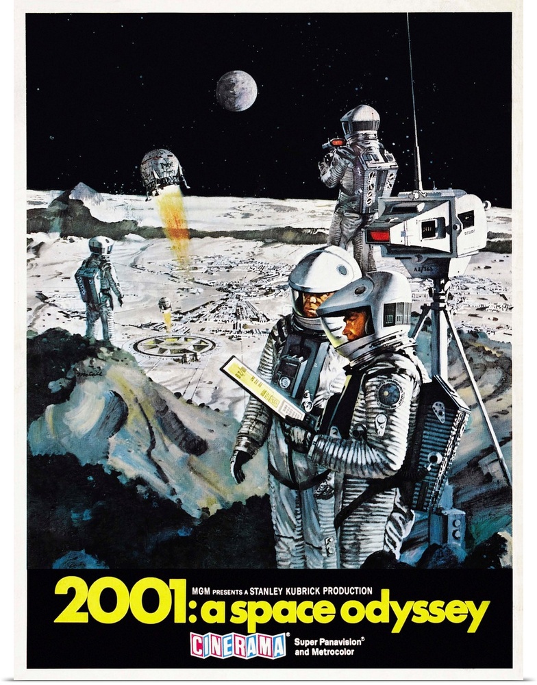 2001: A SPACE ODYSSEY, US poster, 1968