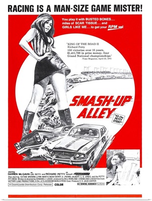 43: The Richard Petty Story (Smash-Up Alley) - Movie Poster