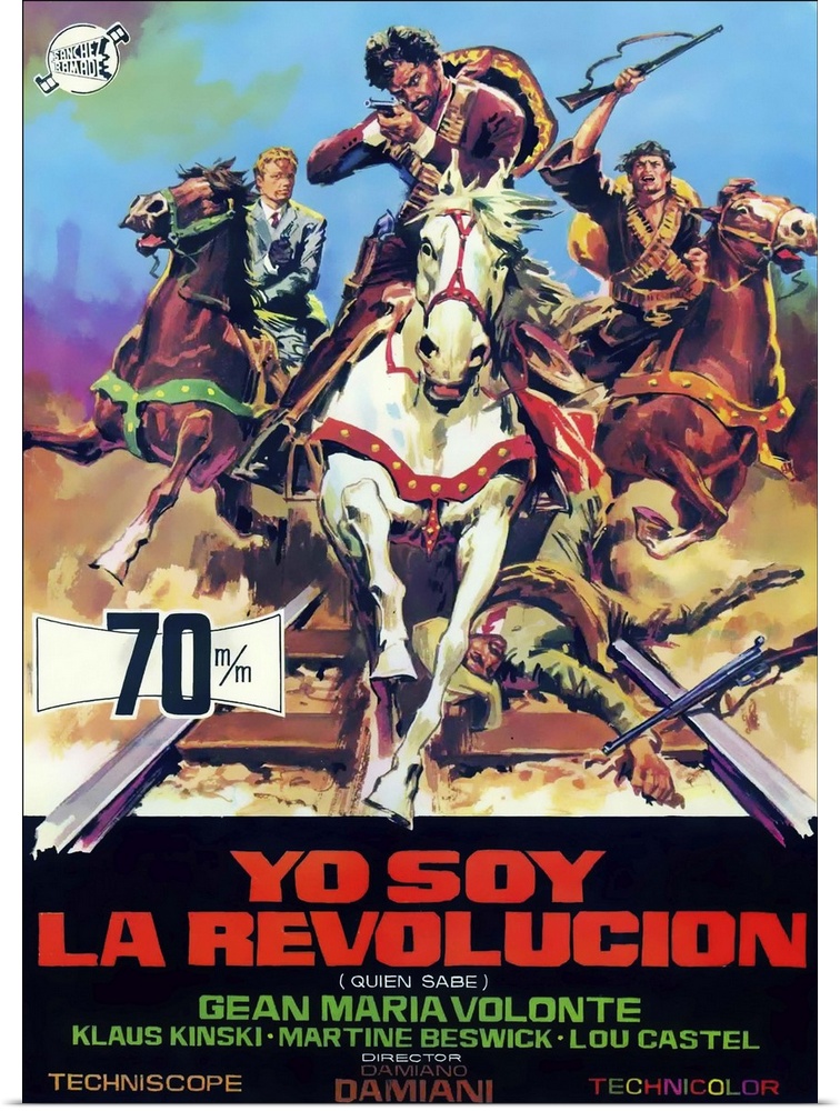 A Bullet For The General, (aka El Chuncho, Quien Sabe?, aka Yo Soy La Revolucion), From Left: Lou Castel, Gian Maria Volon...