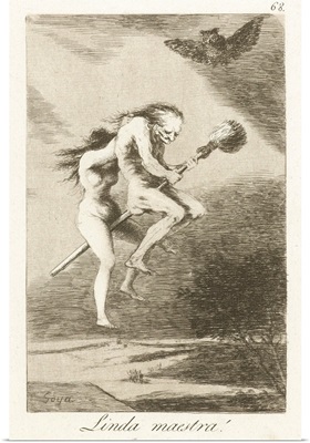 A Good Mistress, by Francisco Goya, 1797-99