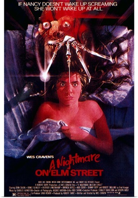 A Nightmare On Elm Street - Vintage Movie Poster