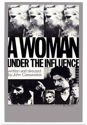 A Woman Under The Influence, US Poster Art, 1974