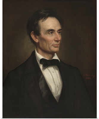 Abraham Lincoln, by George Peter Alexander Healy, 1860