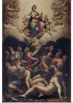 Allegory of the Conception, Renaissance painting by Giorgio Vasari, 1541