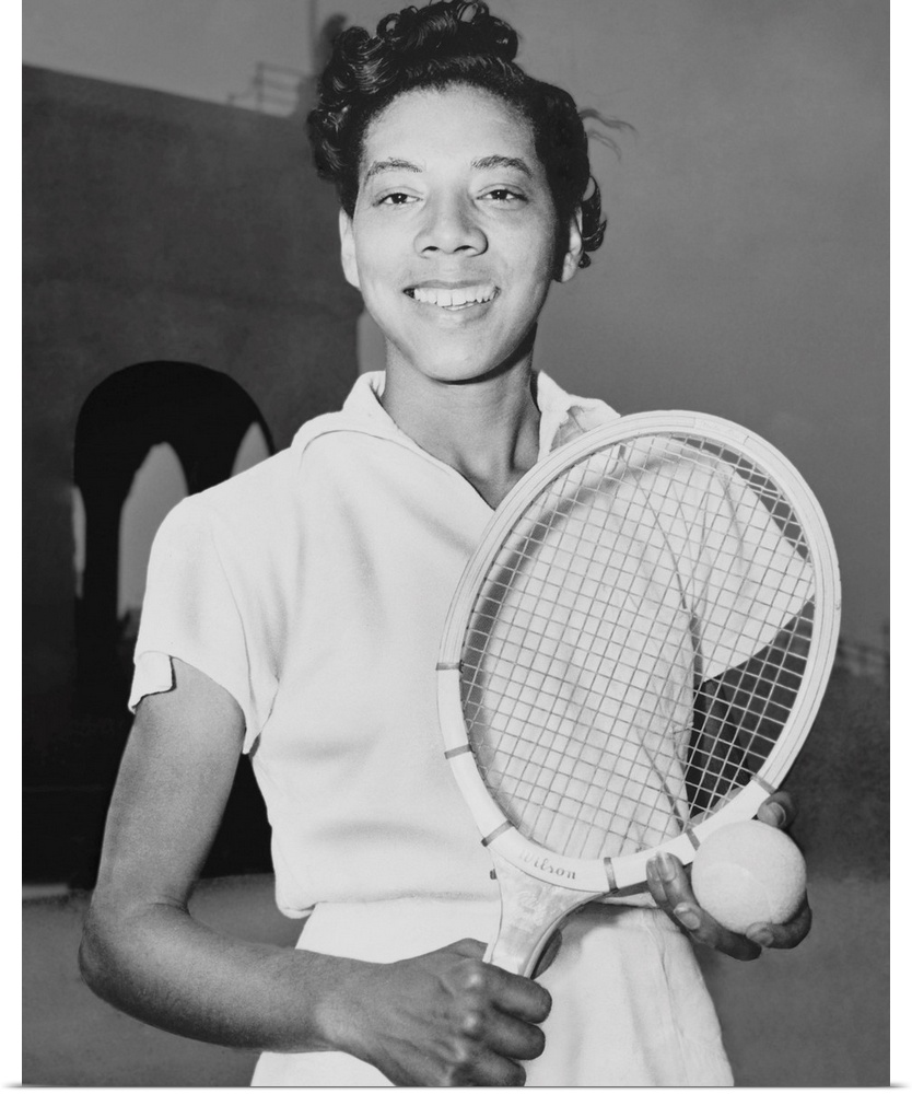 Althea Gibson was the first African American to play in the U.S. Open Tennis Tournament in 1950. The 23 year old lost her ...