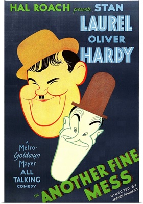 Another Fine Mess - Vintage Movie Poster