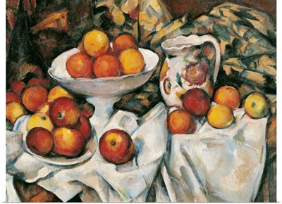 Apples And Oranges, By Paul Cezanne, Ca. 1895-1900. Paris, France