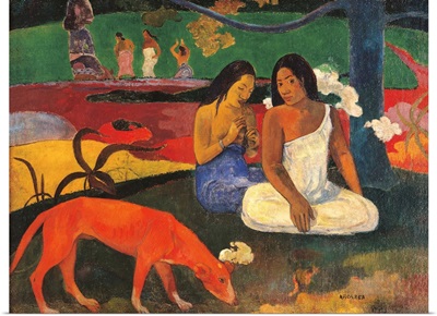 Arara (Jokes), by Paul Gauguin, 1892. Musee d'Orsay, Paris, France