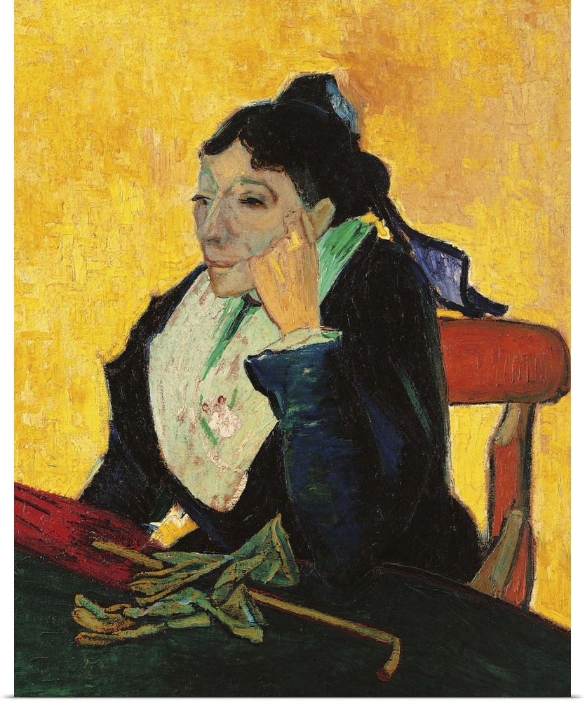 The Arlesienne, by Vincent Van Gogh, 1888, 19th Century, oil on canvas, cm 92,5 x 73,5 - France, Ile de France, Paris, Mus...