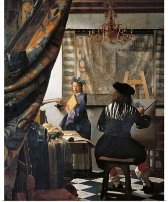 Art of Painting, by Jan Vermeer, 1672