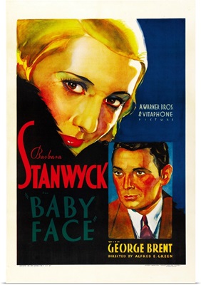 Baby Face - Vintage Movie Poster
