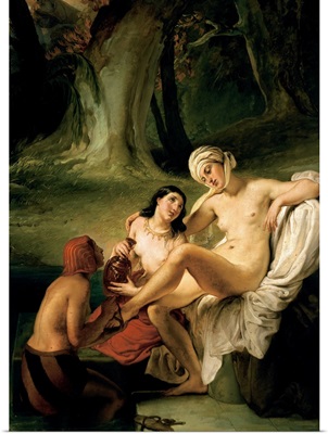 Bathsheba at Her Bath, by Francesco Hayez, 1845. Brera Gallery, Milan, Italy