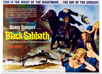 Black Sabbath - Vintage Movie Poster