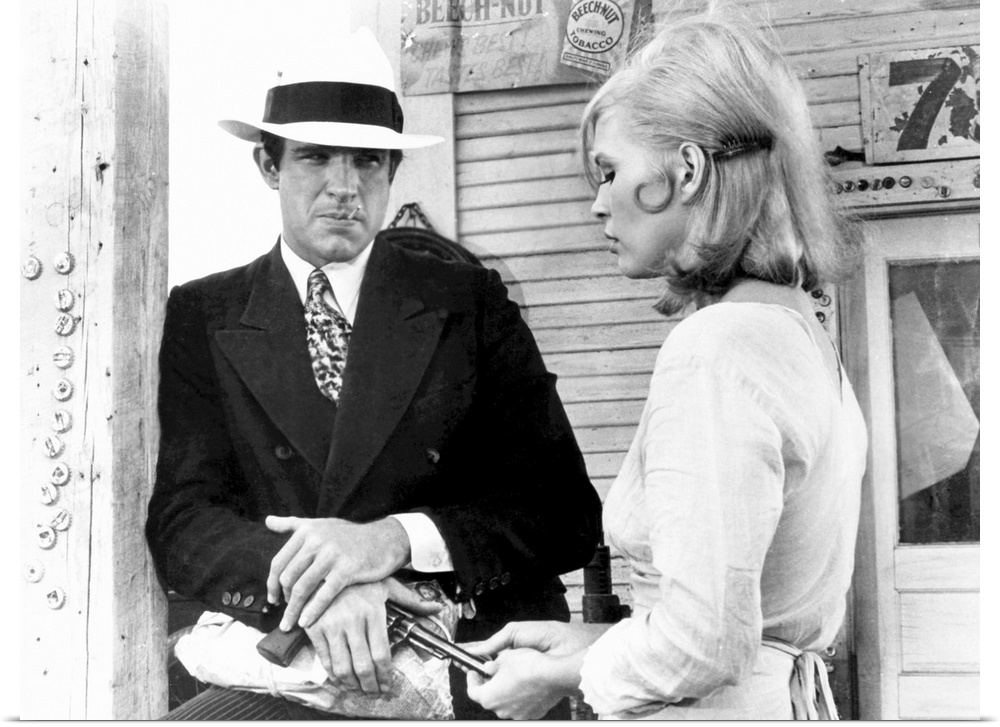 Bonnie And Clyde, From Left, Warren Beatty, Faye Dunaway, 1967.
