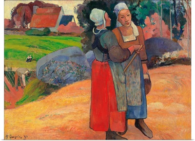 Breton Peasant Women, by Paul Gauguin, 1894. Musee d'Orsay, Paris, France