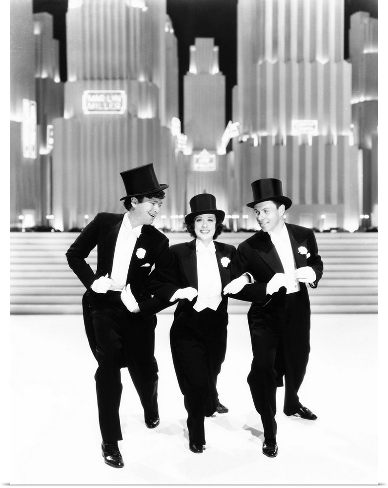 Broadway Melody Of 1938, From Left: Buddy Ebsen, Eleanor Powell, George Murphy, 1937