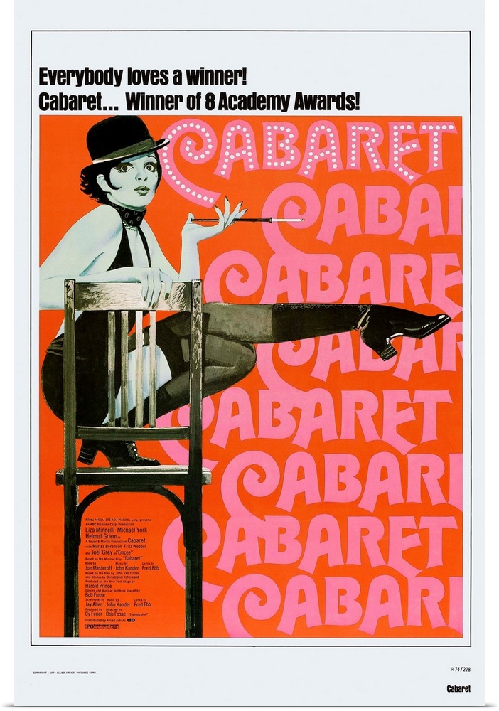 Cabaret - Vintage Movie Poster