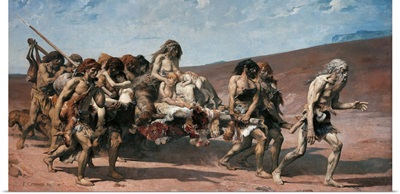Cain, By Fernand Cormon, 1880. Musee D'Orsay, Paris, France