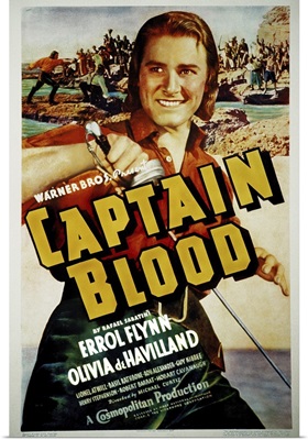 Captain Blood - Vintage Movie Poster