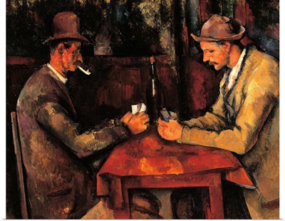 Card Players, by Paul Cezanne, ca. 1890-1892. Musee d'Orsay, Paris, France