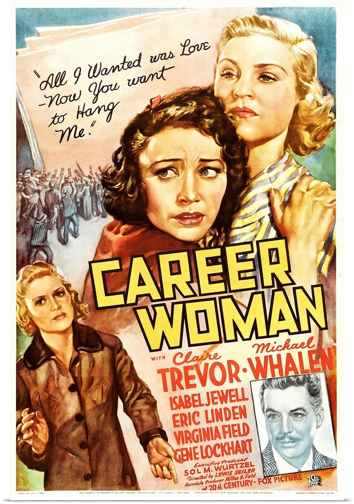 Career Woman - Vintage Movie Poster