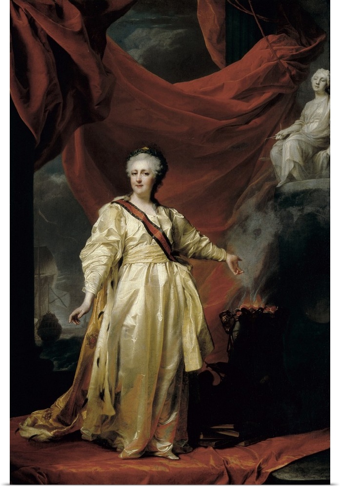 Catherine the Great at the Temple of Justice