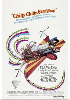 Chitty Chitty Bang Bang - Vintage Movie Poster