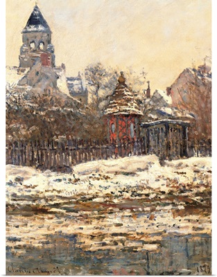 Church at Vetheuil, by Claude Monet, 1879. Musee d'Orsay, Paris, France