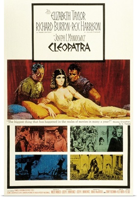 Cleopatra - Vintage Movie Poster