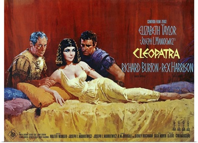 Cleopatra - Vintage Movie Poster (German)