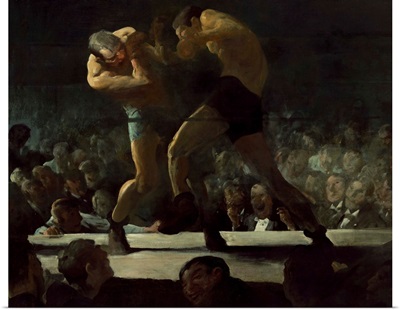 Club Night, by George Bellows, 1907, American painting