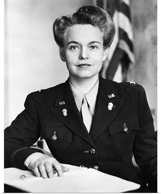 Colonel Oveta Culp Hobby, Commander of the U.S. Women's Army Corps