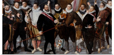 Company of Captain Dirck Rosecrans and Lieutenant Pauw, by Cornelis Ketel, 1588