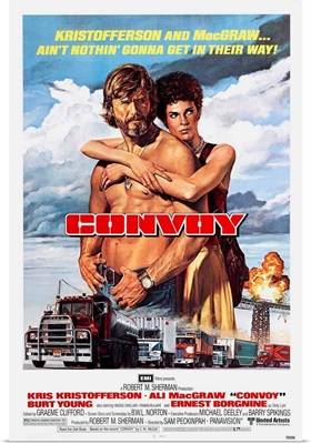 Convoy - Vintage Movie Poster