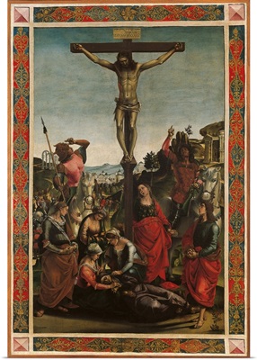 Crucifixion, By Luca Signorelli, 1494. Urbino, Italy