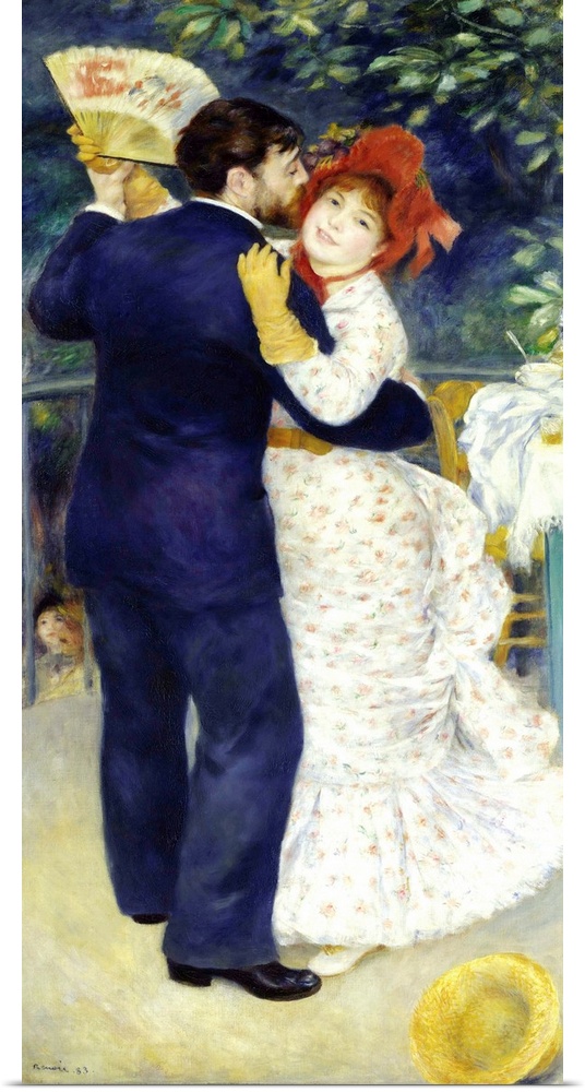 1615, Pierre Auguste Renoir (1841-1919), French School. Dance in the Country. 1883. Oil on canvas.