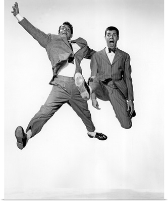 Dean Martin and Jerry Lewis in Jumping Jacks - Vintage Publicity Photo