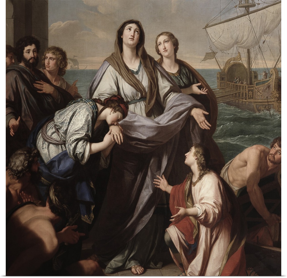 Departure Of Saint Paula Of Rome For Holy Land, By Giuseppe Bottani, 1735-84
