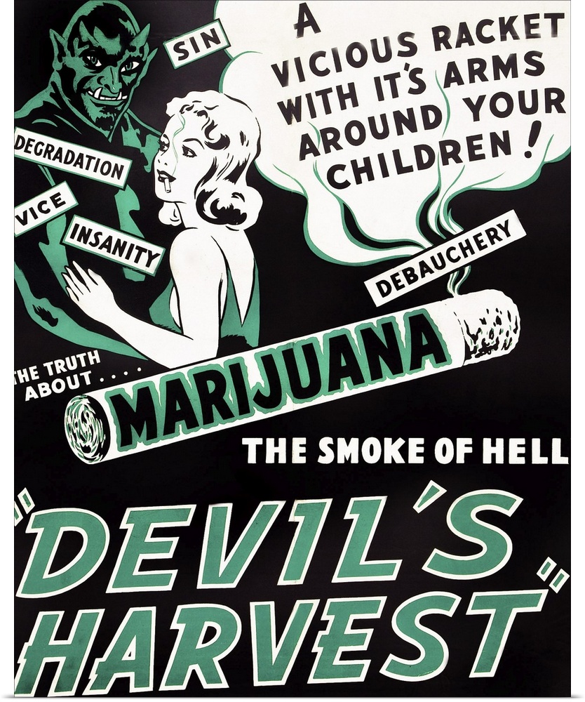 Devil's Harvest - Vintage Movie Poster