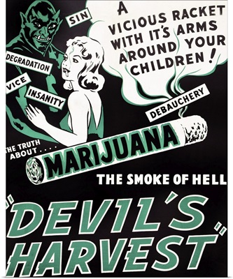 Devil's Harvest - Vintage Movie Poster