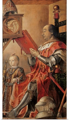 Double Portrait Of Federico Da Montefeltro And His Son Guidobaldo