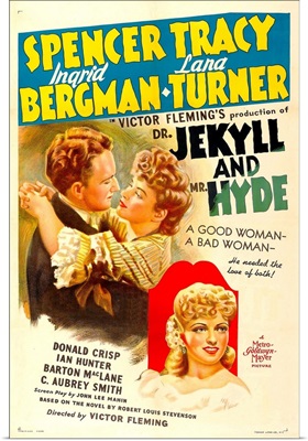 Dr. Jekyll and Mr. Hyde - Vintage Movie Poster