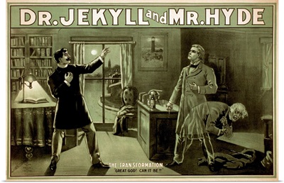 Dr. Jekyll and Mr. Hyde - Vintage Theatre Poster