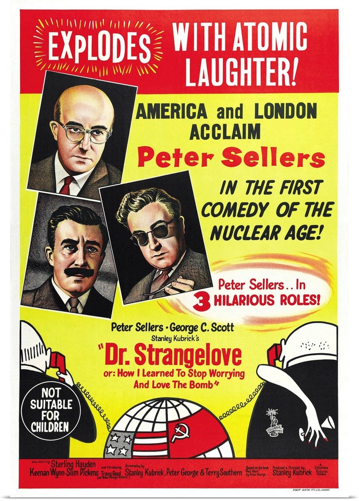 Dr. Strangelove - Vintage Movie Poster (Australian)