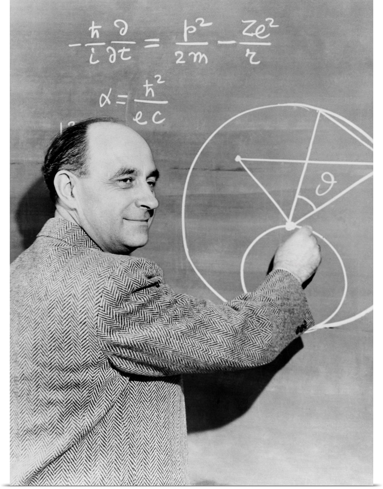Enrico Fermi, Italian-American physicist. c. 1945-50.