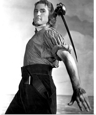Errol Flynn in Captain Blood - Vintage Publicity Photo