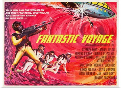 Fantastic Voyage - Vintage Movie Poster (British)
