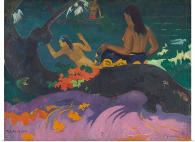 Fatata te Miti (By the Sea), by Paul Gauguin, 1892